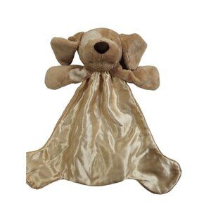 Baby Gund Spunky Huggybuddy Beige Dog Puppy Plush Security Blanket Lovey‎ 058988